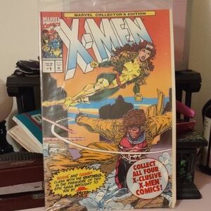 Complete Collection Of The Marvel X-Men Collector's Edition Comic 1, 2, 3, & 4.